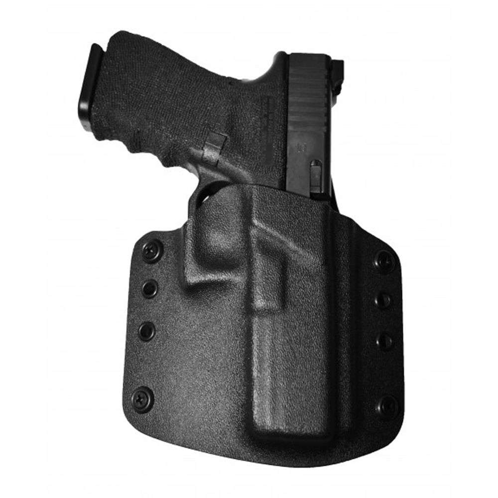 Holsters Spetz Gear 4.50" OWB COLT COMMANDER RH HOLSTER BLK